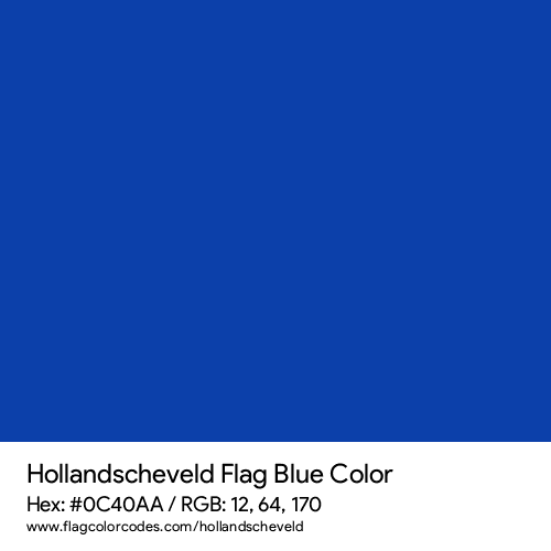 Blue - 0C40AA