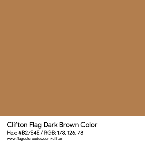 Dark Brown - B27E4E