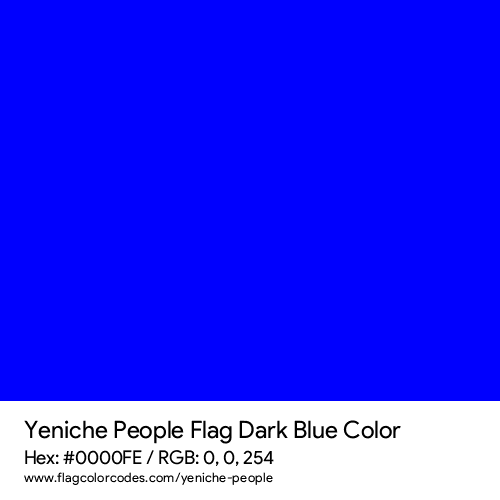 Dark Blue - 0000FE