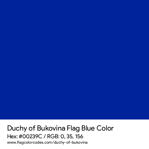 Blue - 00239C