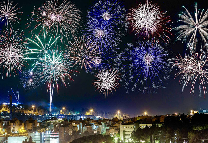 Firework in the City