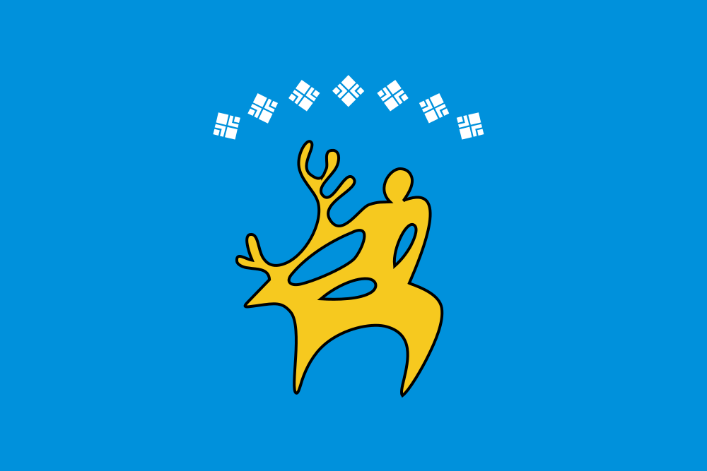 Anabarsky District flag image preview