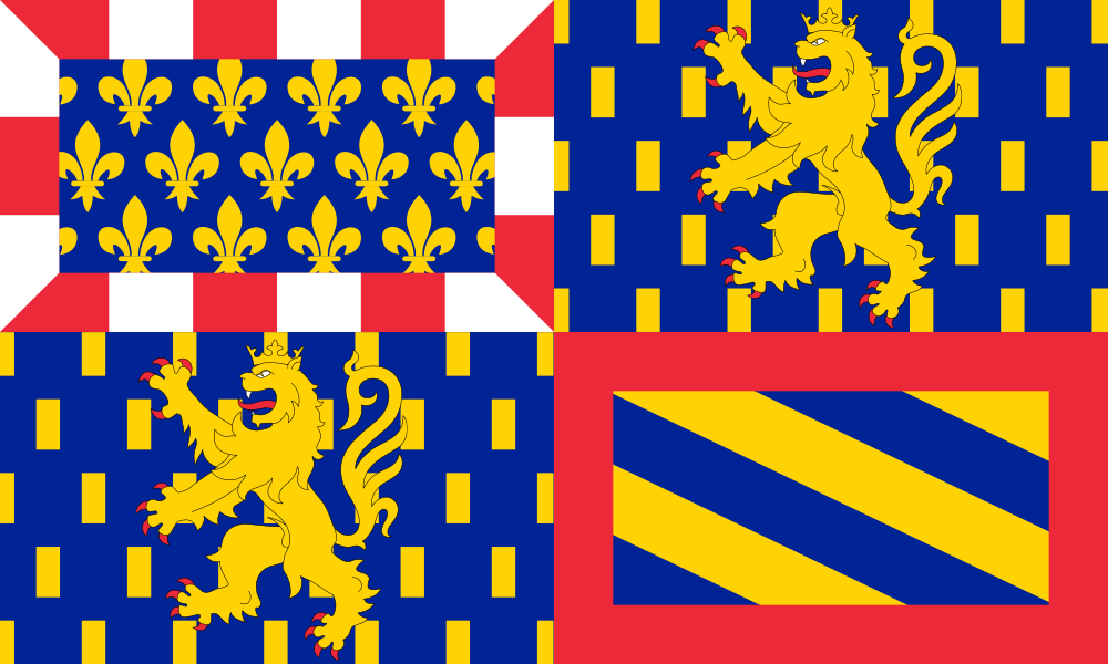 Burgundy-Free County flag image preview