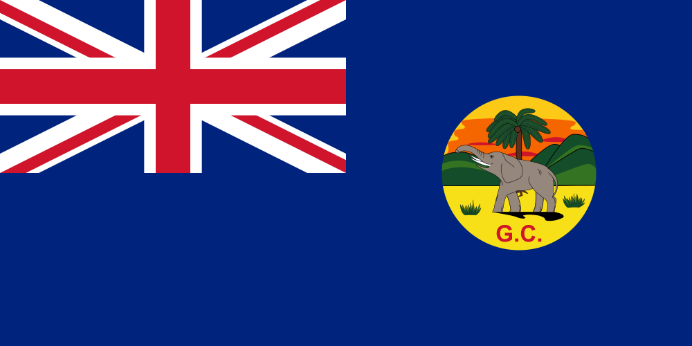 Gold Coast (British Colony 1821–1957) flag image preview