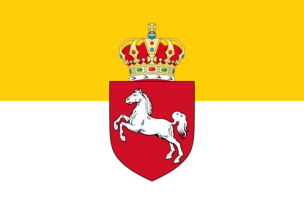 Kingdom of Hanover (1837–1866) flag image preview