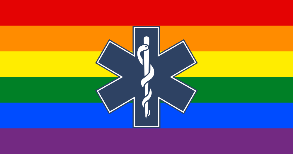 LGBT health awareness flag image preview