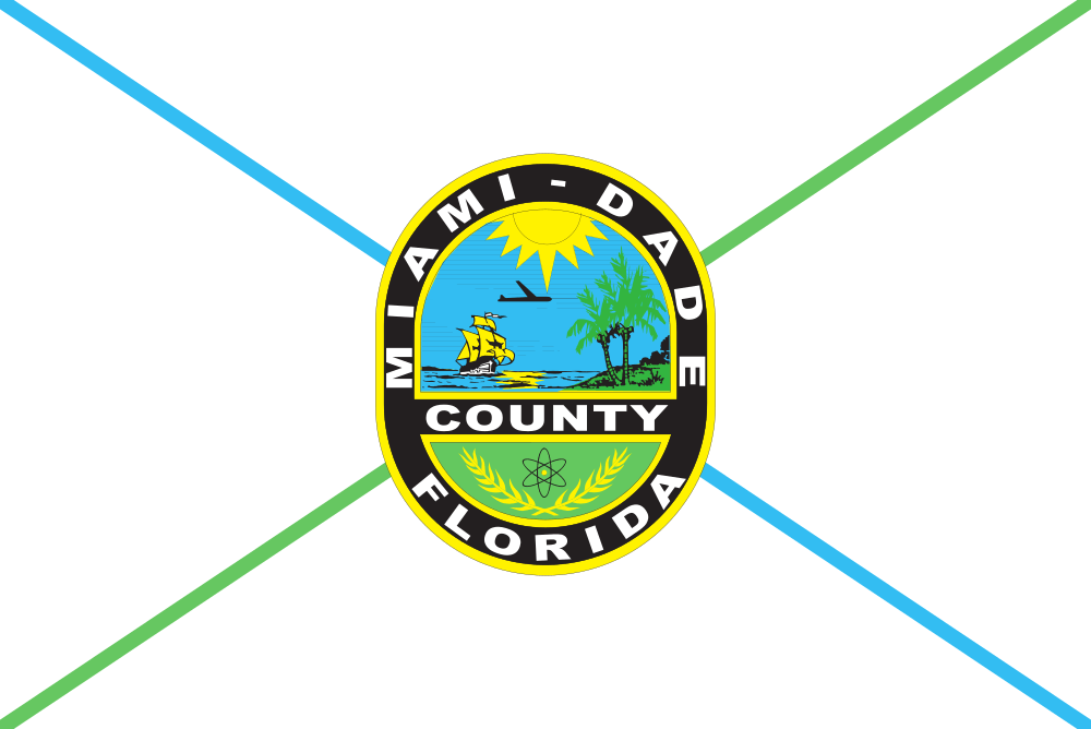 Miami-Dade County flag image preview