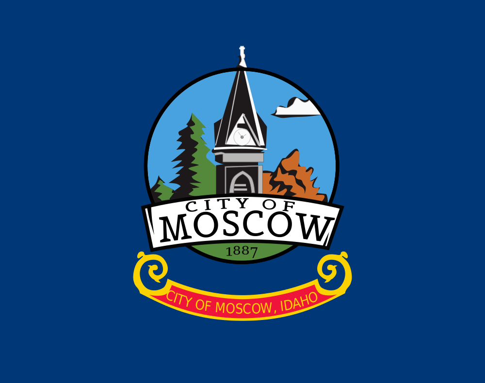 Moscow (USA) flag image preview