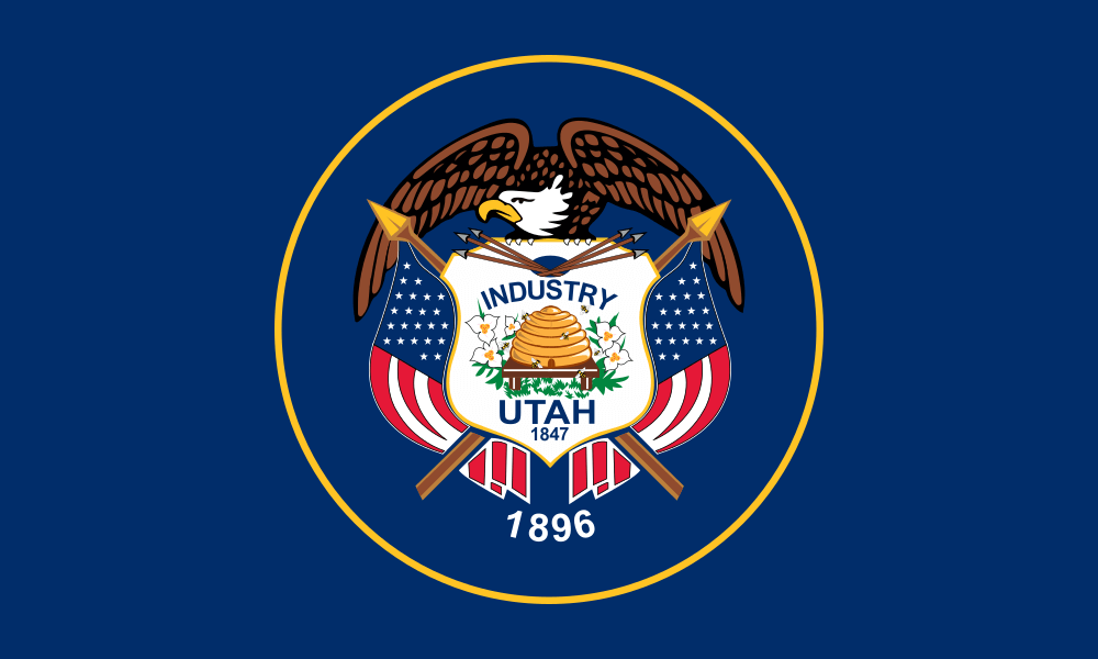 Utah Old flag image preview