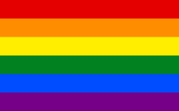 Transgender flag image preview