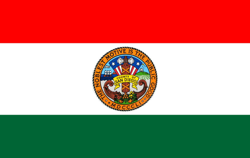 San Diego County flag image preview