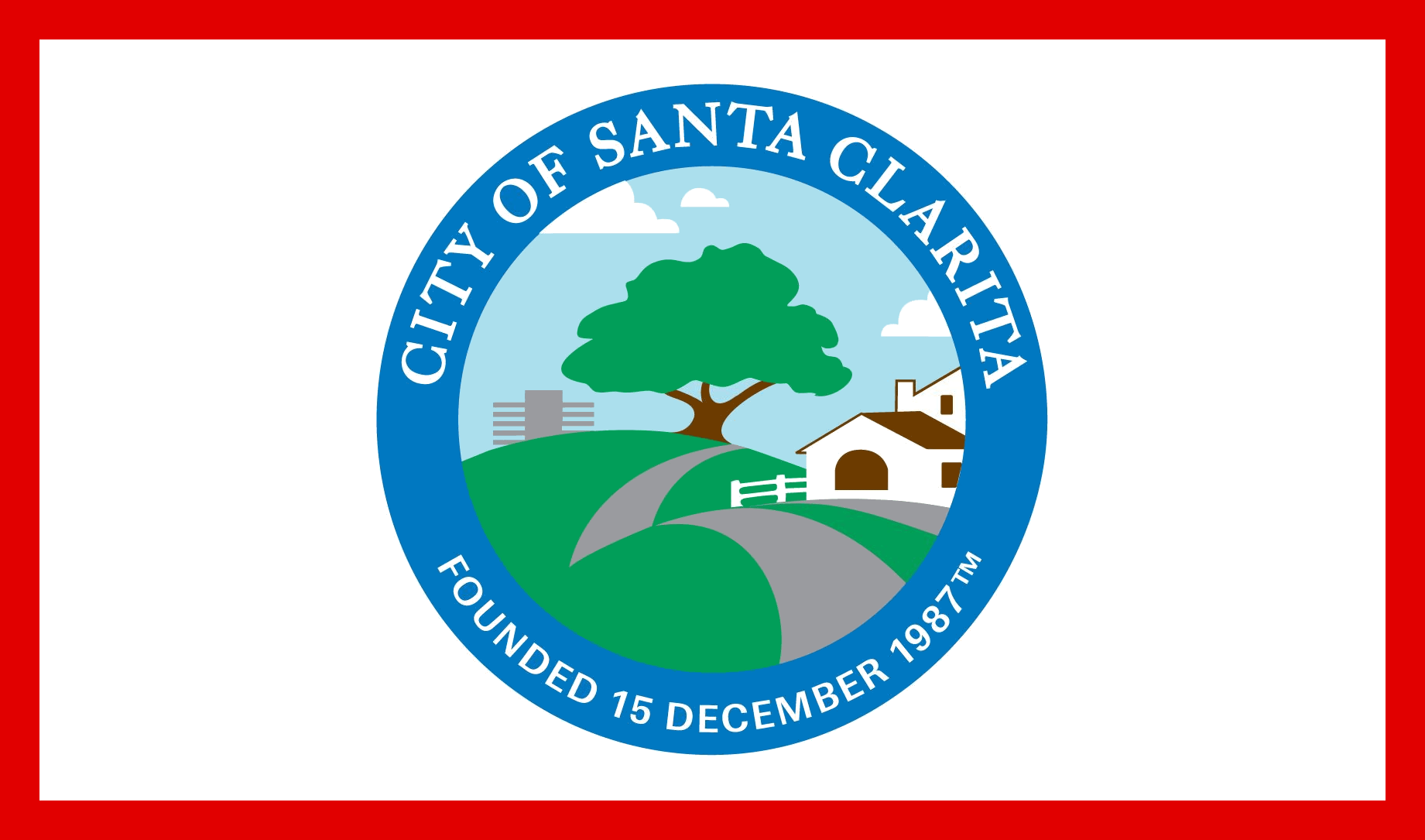 Santa Clarita flag image preview