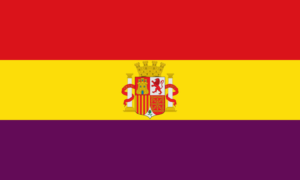 Second Spanish Republic flag image preview