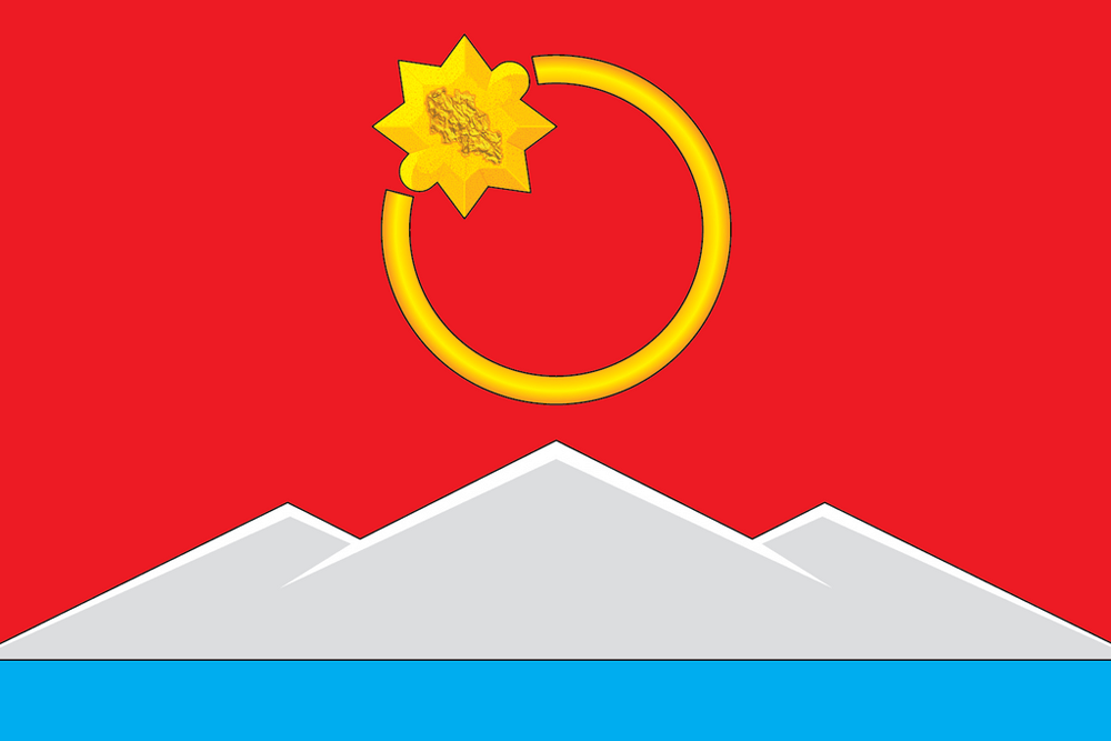 Tenkinsky District flag image preview