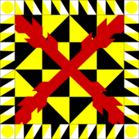 Saint Alban’s Cross flag image preview