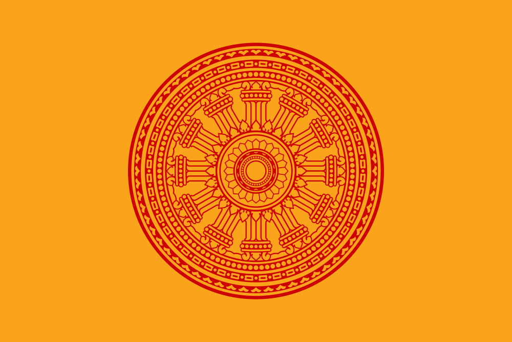Thai Buddhist flag image preview