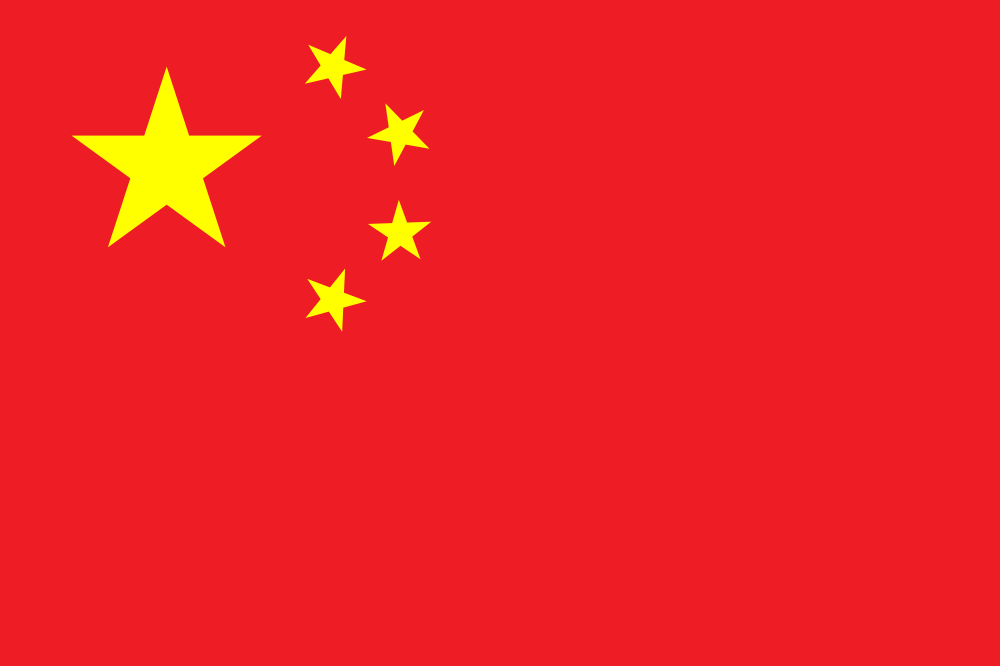 China flag image preview