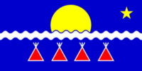 Franco-Yukonnais flag image preview