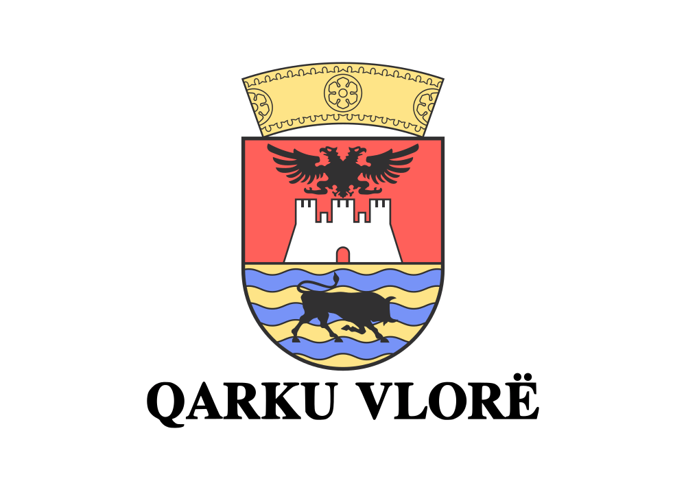 Vlorë County flag image preview