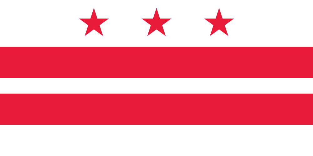 Washington D. C. flag image preview