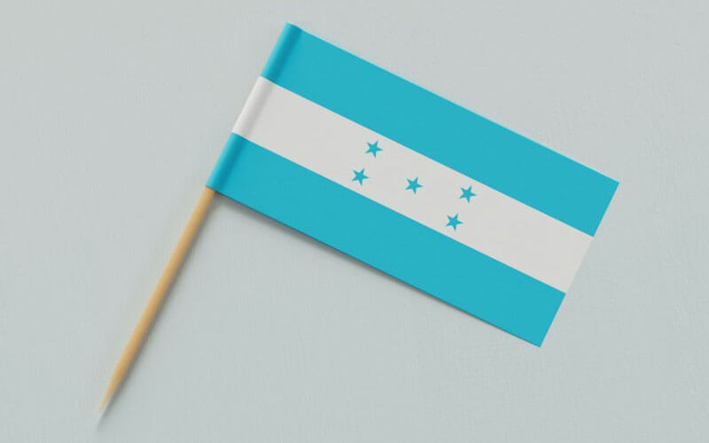 Small pin of flag Honduras