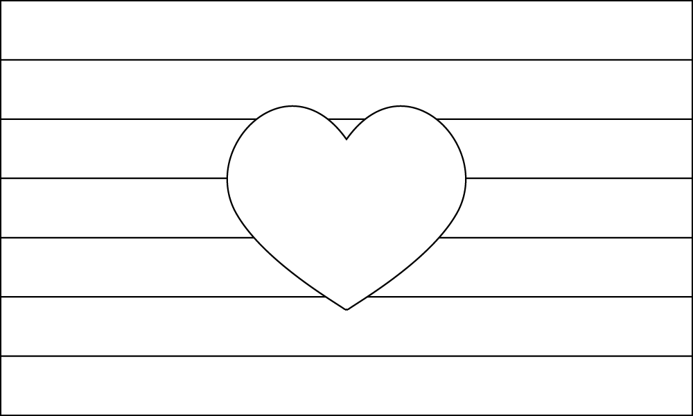 Queerplatonic Outline flag