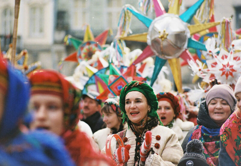 Women Celebrating Parade