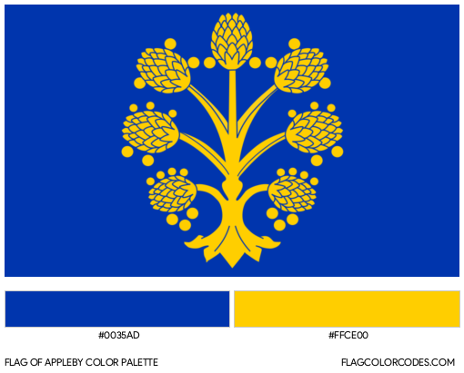 Appleby Flag Color Palette