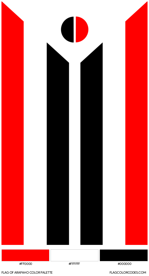 Arapaho Flag Color Palette