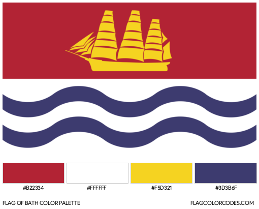 Bath Flag Color Palette