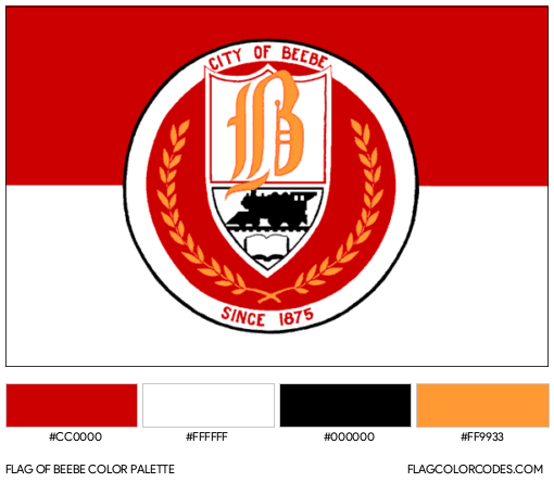 Beebe Flag Color Palette