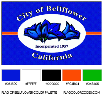 Bellflower Flag Color Palette