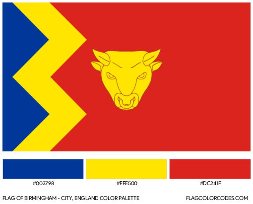 Birmingham Flag Color Palette