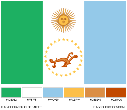 Chaco Flag Color Palette