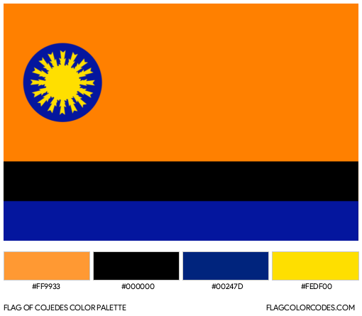 Cojedes Flag Color Palette
