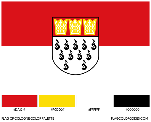 Cologne Flag Color Palette