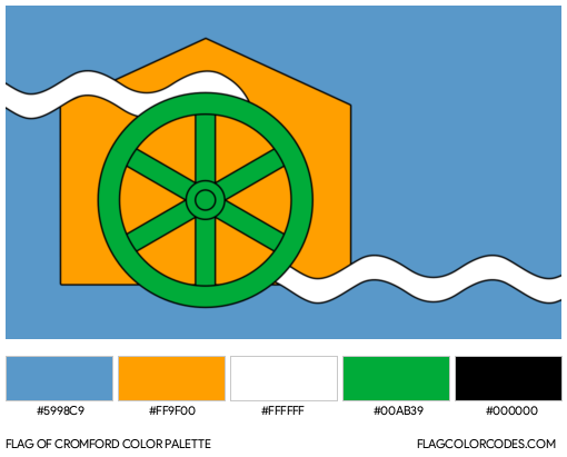 Cromford Flag Color Palette