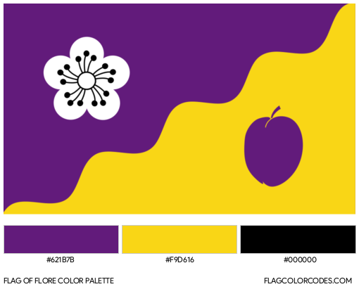 Flore Flag Color Palette