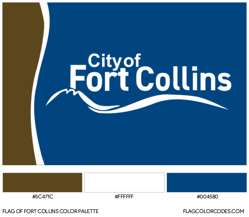 Fort Collins Flag Color Palette