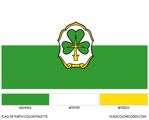 Furth Flag Color Palette