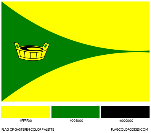 Gasteren Flag Color Palette