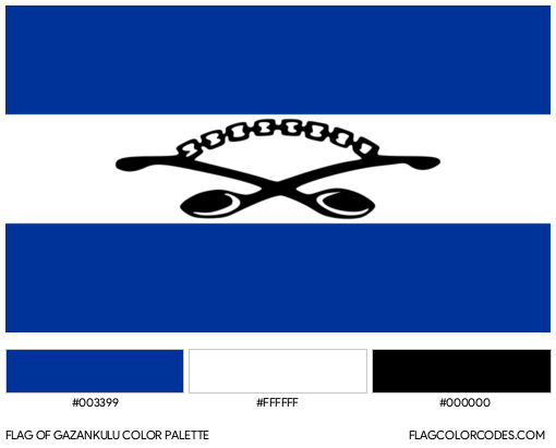 Gazankulu Flag Color Palette