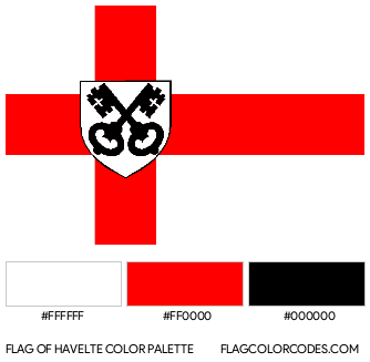 Havelte Flag Color Palette