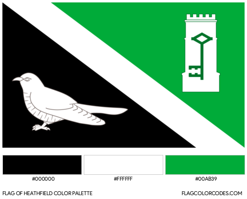 Heathfield Flag Color Palette