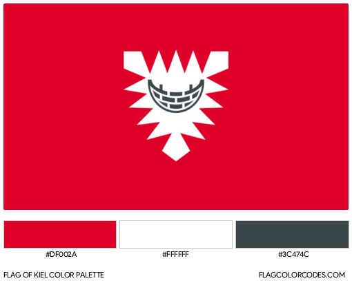 Kiel Flag Color Palette