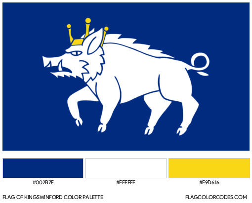 Kingswinford Flag Color Palette