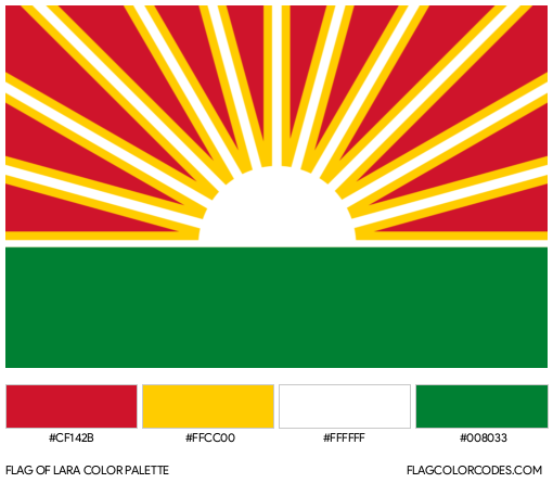 Lara Flag Color Palette