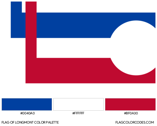 Longmont Flag Color Palette