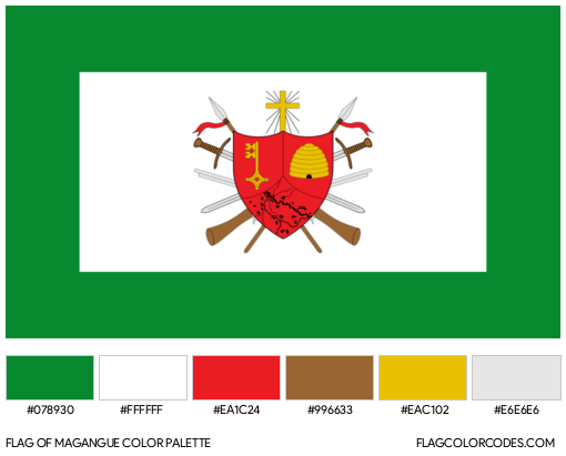 Magangue Flag Color Palette
