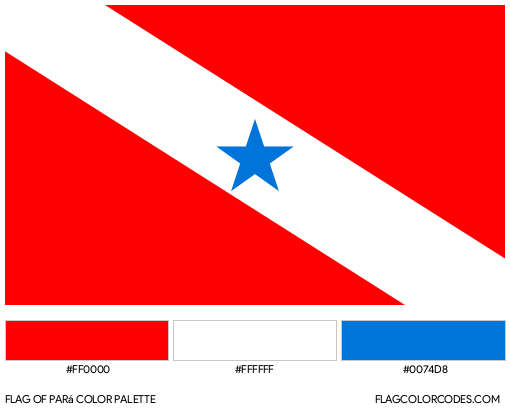 Pará Flag Color Palette